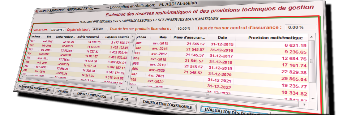 Provisionnement Non-vie