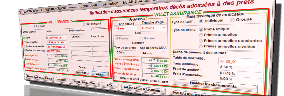 Génie Logiciel & Assurance vie